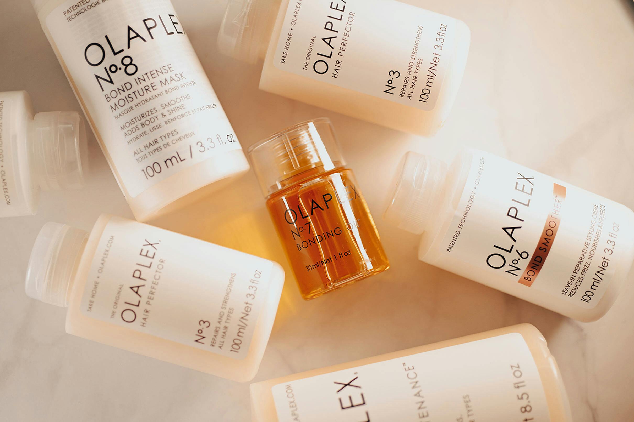 Olaplex: Shampoo, hårkur, conditioner, varmebeskyttelse, olie
